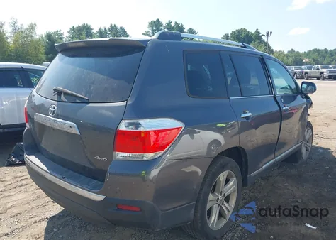 2012 Toyota Highlander Limited V6 z USA, uszkodzony, nr VIN 5TDDK3EH3CS163450